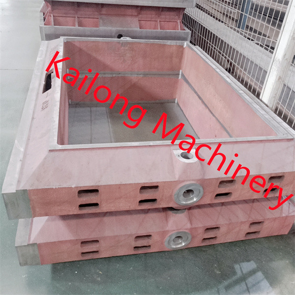Besi Ulet Kekakuan Tinggi GGG50 Moulding Boxes Foundry 0